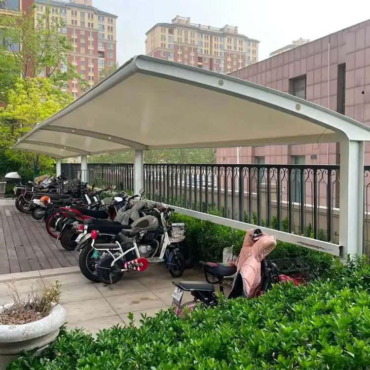 丘北县膜结构电动车棚